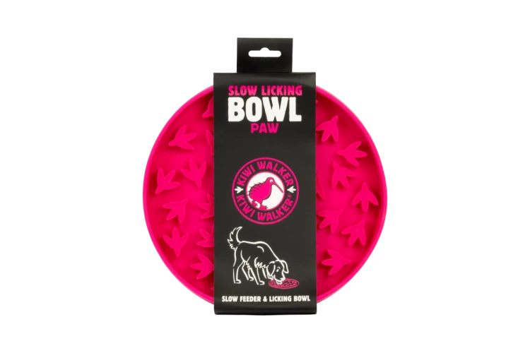Kiwi-Walker-Slow-Licking-Bowl-Paw-Maxi--miska-spowalniajaca-jedzenie-i-lizanie-dla-psa-i-kota-rozowa.webp