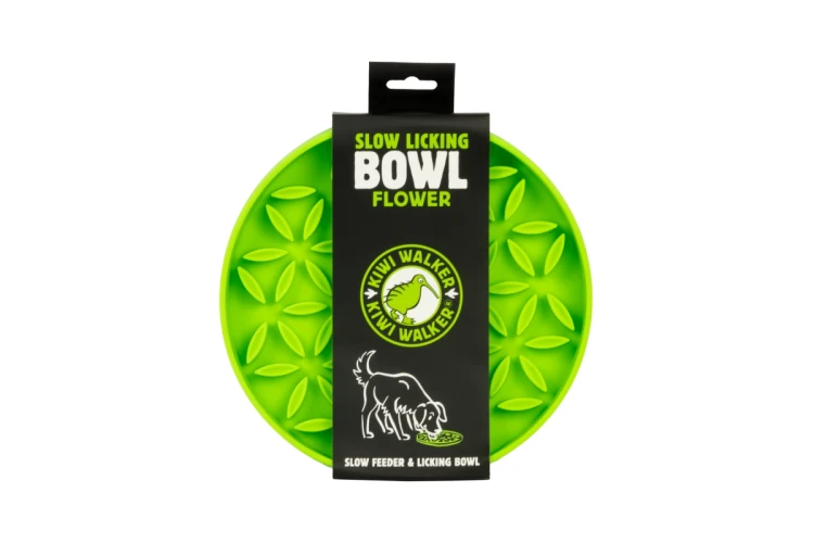 Kiwi-Walker-Slow-Licking-Bowl-Flower-Maxi--miska-spowalniajaca-jedzenie-i-lizanie-dla-psa-i-kota-zielona.webp